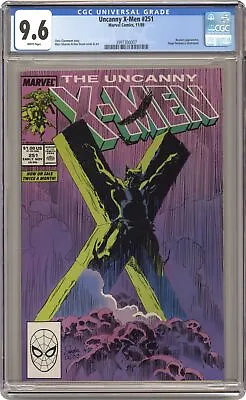 Buy Uncanny X-Men #251 CGC 9.6 1989 3997300007 • 73.33£