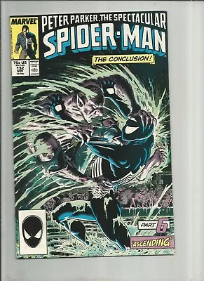 Buy Peter Parker The Spectacular Spider-man #132 Nov 1987 Part 6 Marvel Vermin Nice! • 7.88£