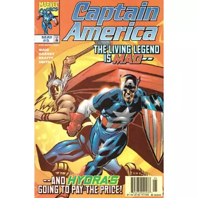 Buy Captain America (1998 Series) #5 Newsstand In VF Condition. Marvel Comics [a& • 1.20£