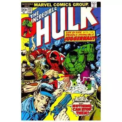 Buy Incredible Hulk (1968 Series) #172 In Very Good + Condition. Marvel Comics [d| • 15.84£