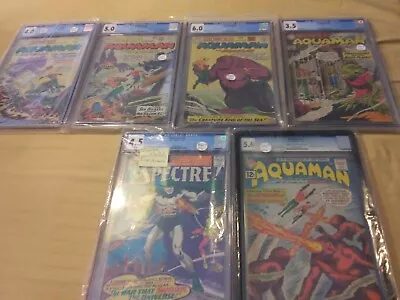 Buy Comic Books CGC  Lot,Showcase Presents30,31,32,33,60 And Aquaman #1 • 1,517.97£