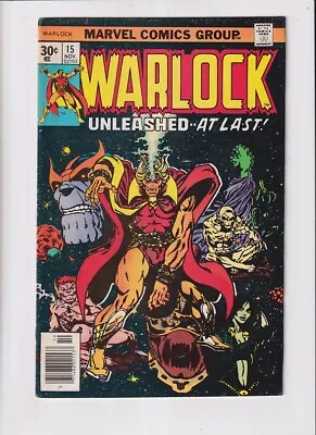 Buy Warlock (1972) #  15 (7.0-FVF) (1992735) Origin Soul-Gem, FINAL ISSUE 1976 • 18.90£