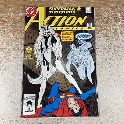 Buy Action Comics #595 1st Silver Banshee Byrne DC 1987 • 7.21£