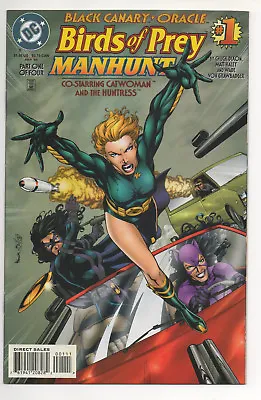 Buy BIRDS Of PREY MANHUNT #1  (1996) Black Canary Oracle Catwoman Huntress NM • 3.55£