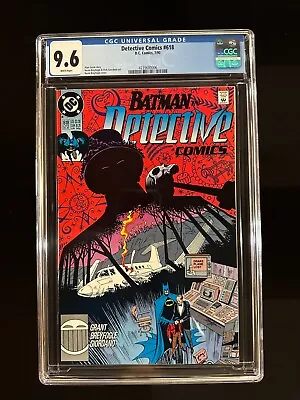 Buy Detective Comics #618 CGC 9.6 (1990) - Batman - Norm Breyfogle Cover • 47.41£