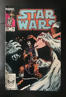 Buy Star Wars #78 December 1983 Lando Calrissian Bronze Age Marvel! Comic Book Oop • 8.98£
