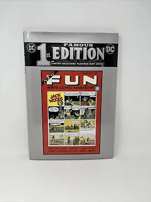 Buy Famous First Edition New Fun #1 HC C-63 HC DJ DC Comics Reprint 2019 Folio Book • 9.59£