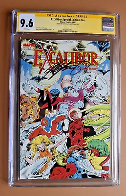 Buy 1987 Marvel Excalibur Special Edition #nn Signed Chris Claremont SS CGC 9.6 NM+ • 134.01£