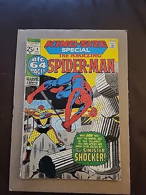 Buy Amazing Spider-Man Annual #8 1st Appearance Of Kingpin & Shocker Marvel 1971 🔑  • 17.58£