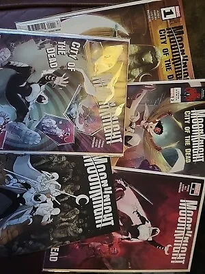 Buy Moon Knight City Of The Dead. Complete Set. Issues 1 2 3 4 5. High Grade • 17.49£