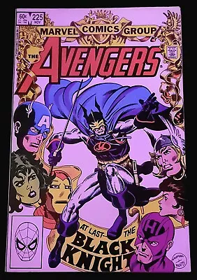 Buy Avengers #225 NM- Condition 'Black Knight Appearance' (Marvel, Nov 1982) • 15.15£
