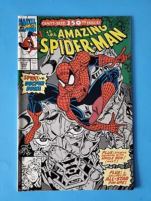 Buy Amazing Spider Man #350 - Doctor Doom, Larsen, Michelinie - Marvel Comics 1991 • 4.74£