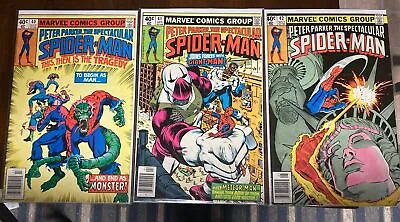 Buy Spectacular Spider-Man Lot (3) 40 41 42 Marvel Comics 1979-1980 Bronze Newsstand • 9.56£