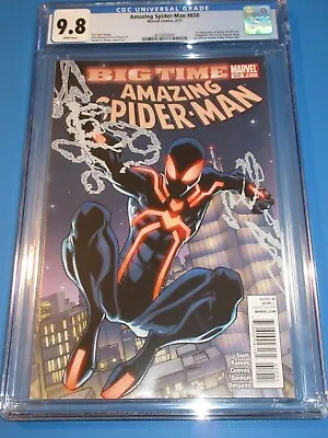 Buy Amazing Spider-man #650 1st Stealth Suit Key CGC 9.8 NM/M Gorgeous Gem Wow  • 115.81£
