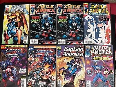 Buy Captain America Comic Book Lot - 8 Comics From Series 2, 3 & Sentinel Of Liberty • 10.25£