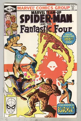 Buy Marvel Team-Up #100 Dec 1980 F/VF Frank Miller Cover And Art – 1rst Karma • 11.02£