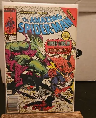 Buy Amazing Spider-man #312 Newsstand 1989 Mcfarlane Art Green Goblin Vs Hobgoblin • 12.86£