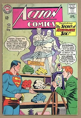 Buy Action 310 (G-) Phantom Zone, Supergirl! Curt Swan 1964 DC Comics U528 • 9.46£
