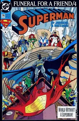 Buy Superman #76 VG 1993 Stock Image Low Grade • 2.40£