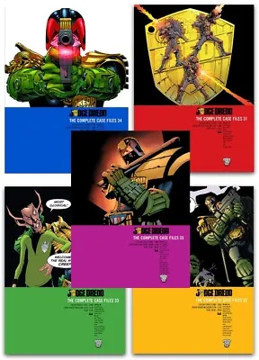 Buy Judge Dredd Complete Case Files Volume 31 To 35, Collection 5 Books Set Series 7 • 61.99£