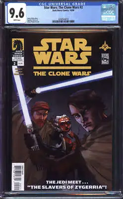 Buy Star Wars: The Clone Wars #2 Cgc 9.6 White Pages // Dark Horse 2008 • 182.72£