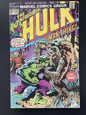 Buy Incredible Hulk #197 (Marvel 1976) Bernie Wrightson Hulk V Man Thing MVS Intact • 27.66£