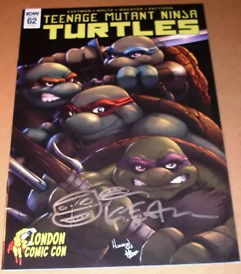 Buy TMNT #62 London Con Variant SIGNED Eastman SKETCH Teenage Mutant Ninja Turtles • 55.96£