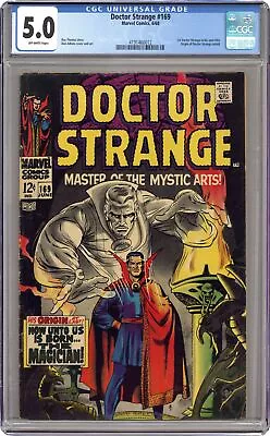 Buy Doctor Strange #169 CGC 5.0 1968 4191460012 1st Doctor Strange In Own Title • 281.50£