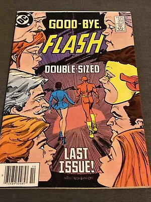 Buy DC Comics Flash #350 (1985) The Last Issue Barry Allen Double-Sized Newsstand! • 5.53£