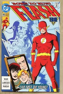 Buy Flash #65-1992 Fn+ 6.5 Mark Waid Wally West Year One / Barry Allen • 3.20£