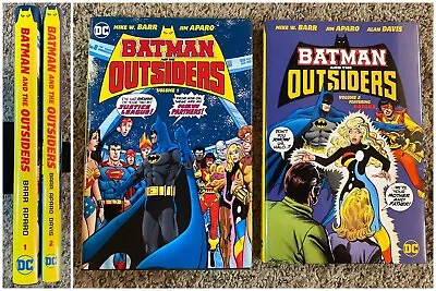 Buy Batman And The Outsiders HC Set Vol 1 2 - DC Comics Katana Barr Aparo 200 23 • 118.25£