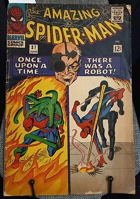 Buy The Amazing Spider-Man #37 '66 Marvel 'Once Upon A Time...!' • 40.03£
