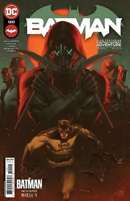 Buy Batman #120 Regular Cover A  Abyss Molina Wiliamson Nm 9.4 + • 3.15£