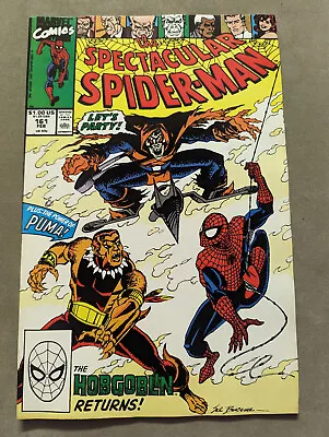 Buy Spectacular Spiderman #161, Marvel Comics, 1990, FREE UK POSTAGE • 6.49£