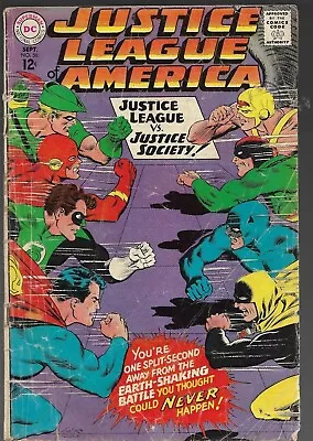 Buy JUSTICE LEAGUE OF AMERICA #56 - V JSA - Back Issue (S) • 14.99£