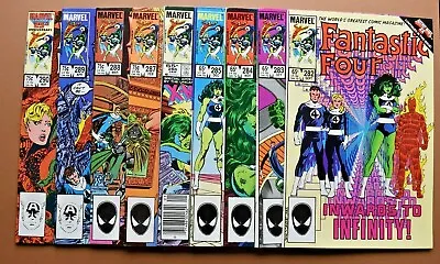 Buy 1985 Marvel Fantastic Four #282 283 284 285 286 287 288 289 290 ~ 9 Book Run Lot • 34.04£