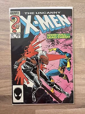 Buy Marvel Comics The Uncanny X-Men #201 1986 1st Appearance Of Nathan Summers • 21.99£