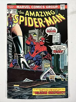Buy AMAZING SPIDER-MAN #144 1975 1st Full Appearance Of Gwen Stacy's Clone! • 31.62£