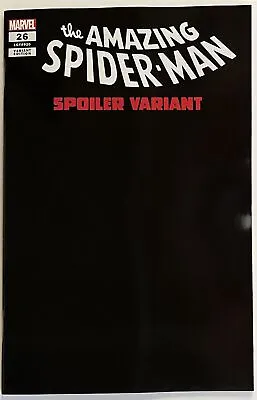 Buy Amazing Spider-Man #26 - Marvel Comics - 2023 - Spoiler Cover Gary Frank Variant • 6.26£