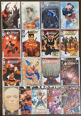 Buy 17 Superman Action Comics #1003-1005,1006,1007,1008,1009,1010,1011,1013-1016 Lot • 23.65£