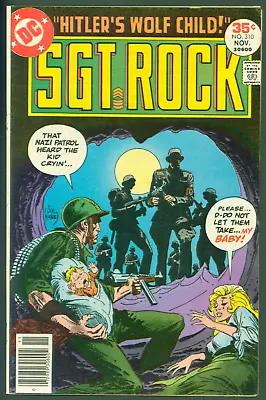 Buy VTG 1977 Bronze Age DC Comics Sgt. Rock #310 FINE Joe Kubert Cover • 7.10£