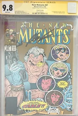 Buy New Mutants #87, Marvel Comics, 3/90 CGC 9.8 Signed  • 197.12£