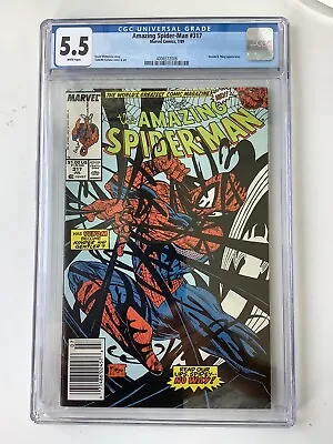 Buy Amazing Spider-Man #317 Jul 1989  CGC 5.5 Marvel Comic Book • 31.97£
