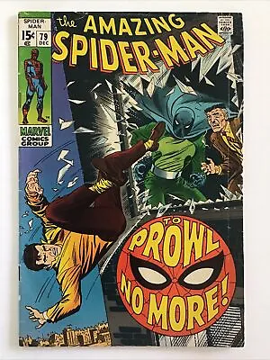 Buy Amazing Spider-Man 79 2nd Prowler - John Romita Cover  1977 FN • 32.16£