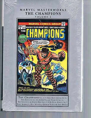 Buy The Champions Marvel Masterworks Vol 1 By Isabella Mantlo Tuska & More HC 2016 • 71.48£