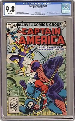Buy Captain America #282 CGC 9.8 1983 4087252023 • 149.80£