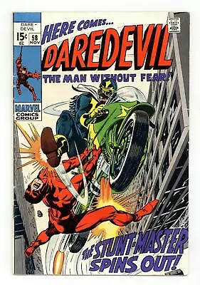 Buy Daredevil #58 VG+ 4.5 1969 • 13.86£