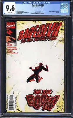 Buy Daredevil #380 Cgc 9.6 White Pages // Last Issue Marvel Comics 1998 • 72.39£