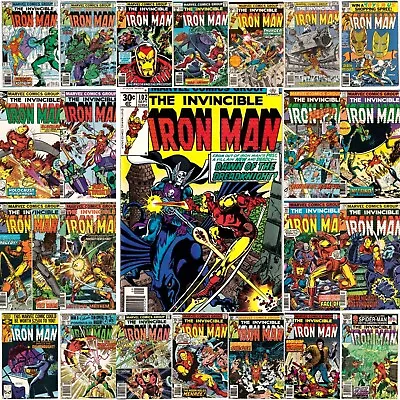 Buy Iron Man Comics Vol 1 Issues #81 - #175 You Pick - Complete Your Run • 4.04£