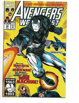 Buy Avengers West Coast # 94 95 96 Annual 8 - 1st James Rhodes As War Machine • 35.97£